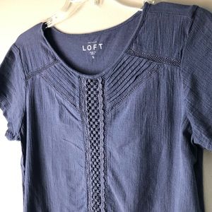 Loft Mixed Media Shirt
